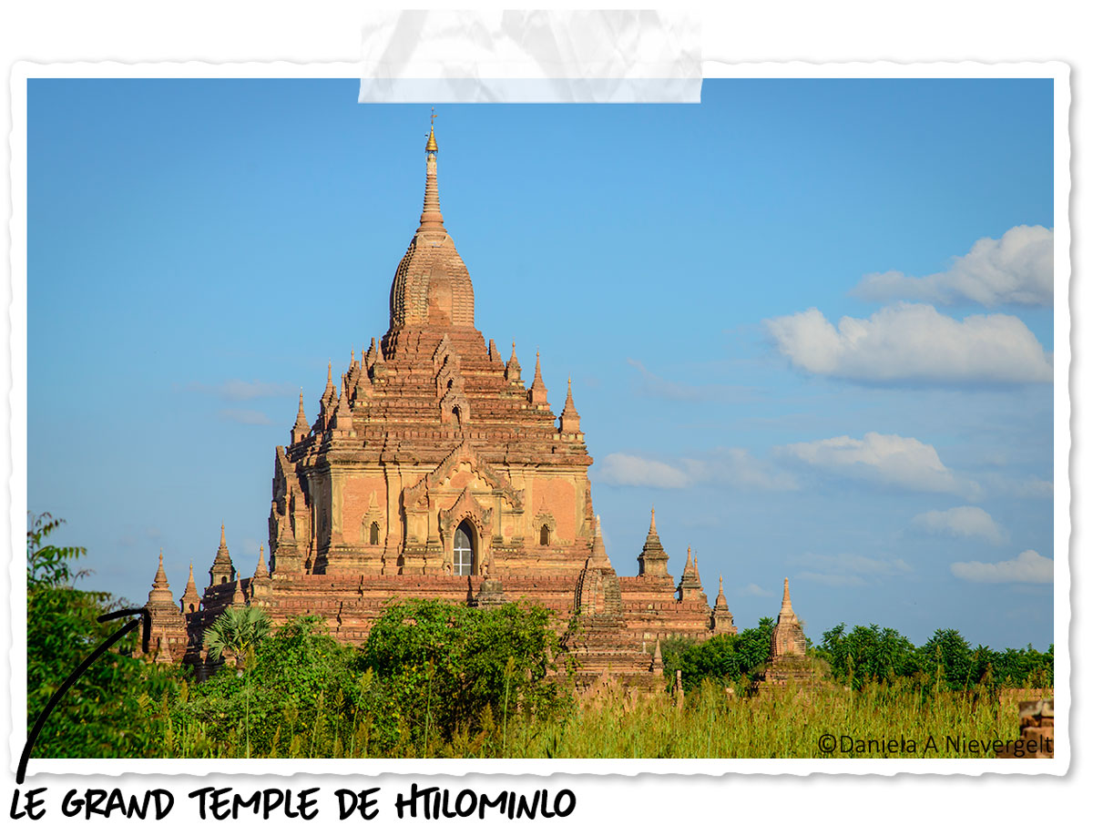 Le temple de Htilominlo de Bagan
