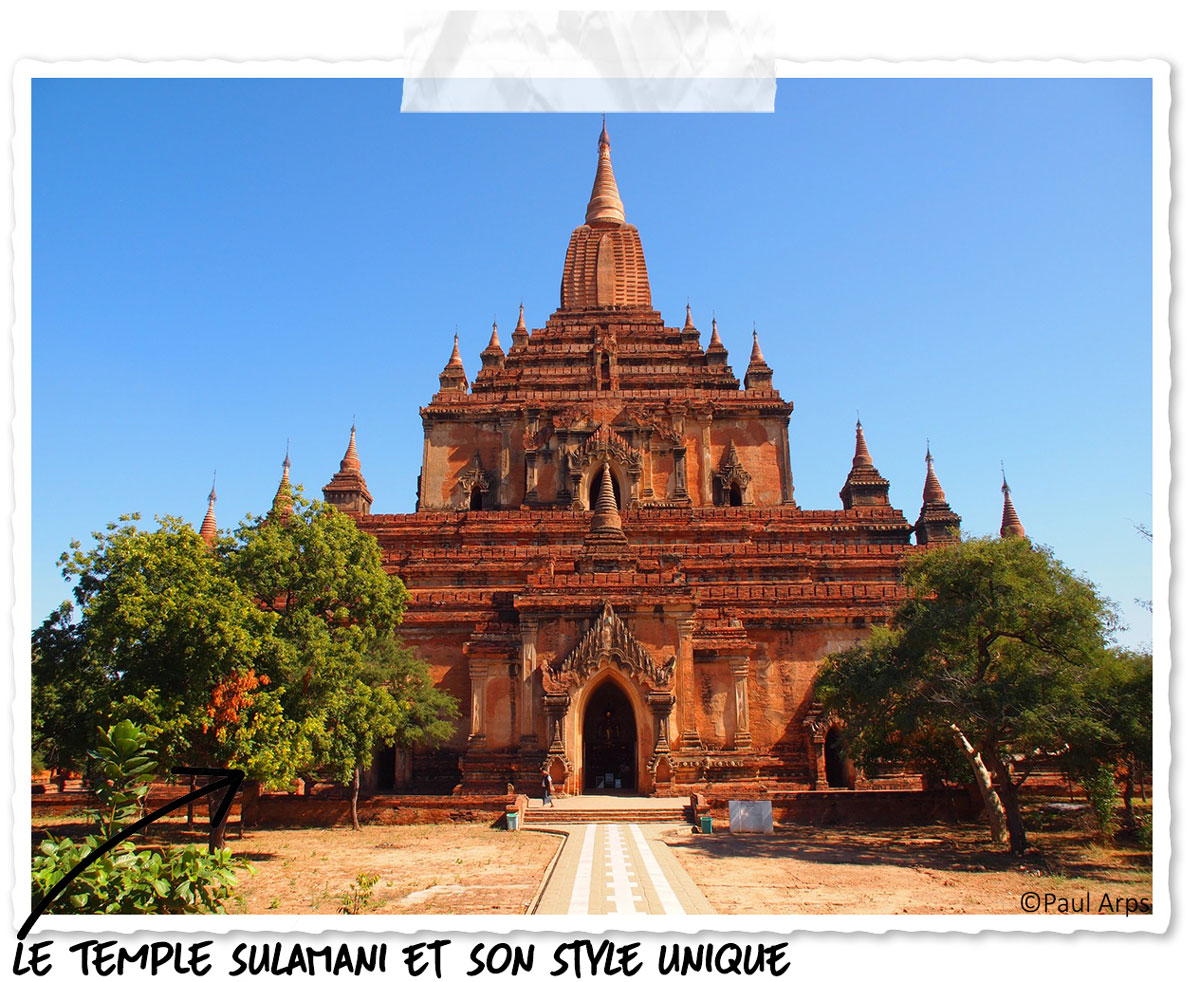 Les temples incontournables de Bagan : le temple Sulamani