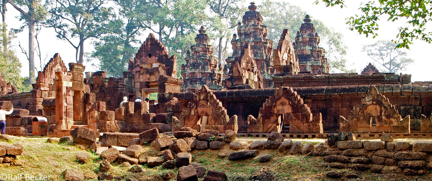 Le temple de Banteay Srei l'un des joyaux du Cambodge