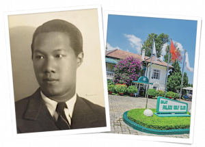 Empereur Bao Dai et Club House du Dalat Palace Golf Club