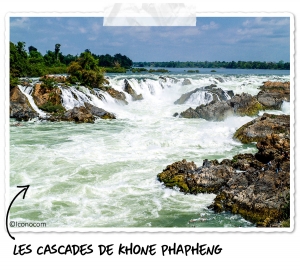 Les cascades de Khone Phapheng au Laos