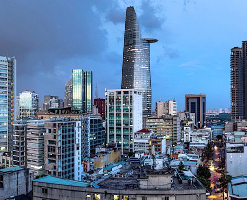 Ho Chi Minh Ville, encore appelée Saigon de nos jours