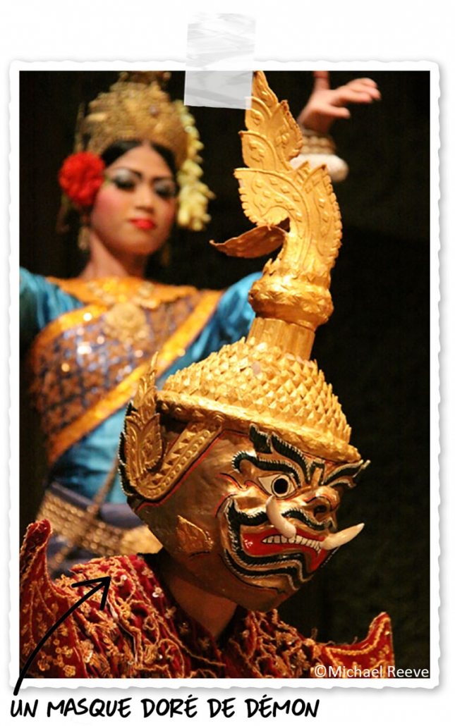 danse masquée Lakhon Khol du Cambodge 