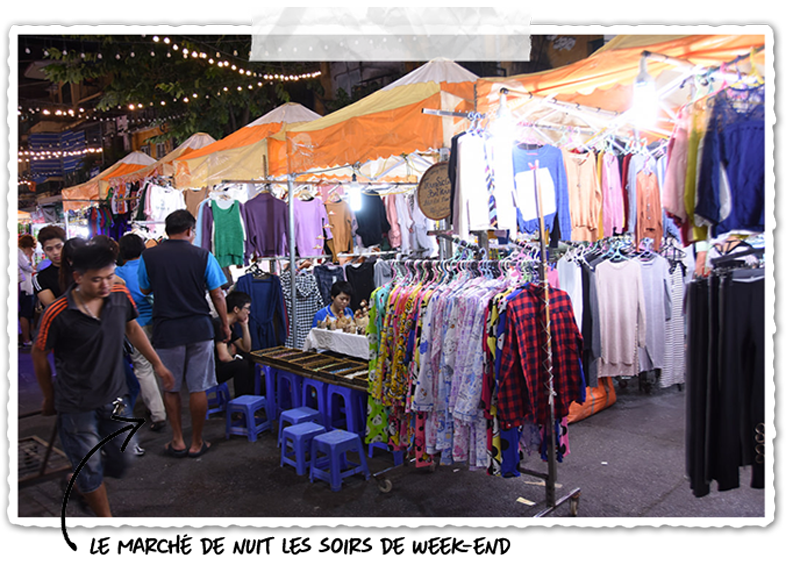 Les marchés de Hanoi : Le marché de nuit