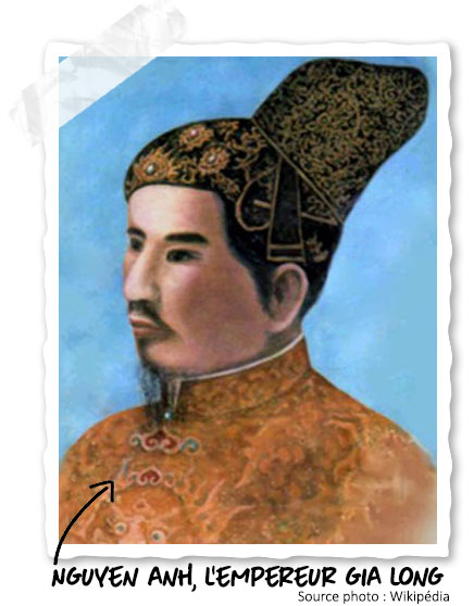 L'Empereur Gia Long qui s'est réfugié à Phu Quoc