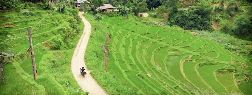 Road trip à moto au Vietnam pendant la saison d'été