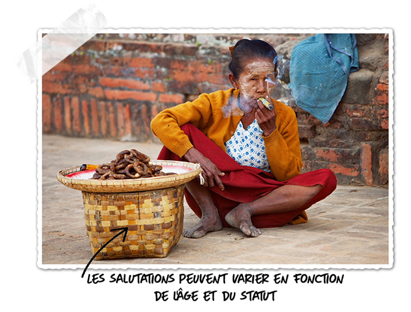 Dire bonjour en birman : Les salutations aux ainés