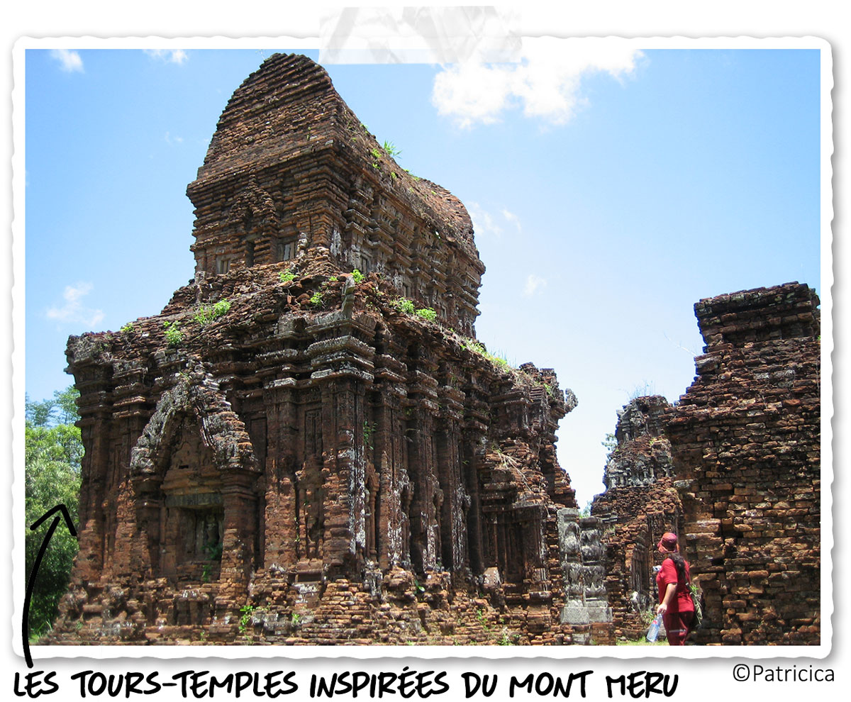 La structure des tours-temples de My Son