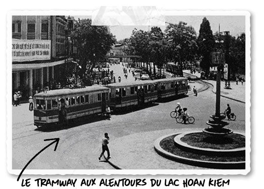 Le tramway électrique de Hanoi 