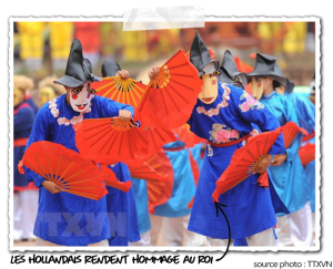 La danse folklorique de Xuan Pha