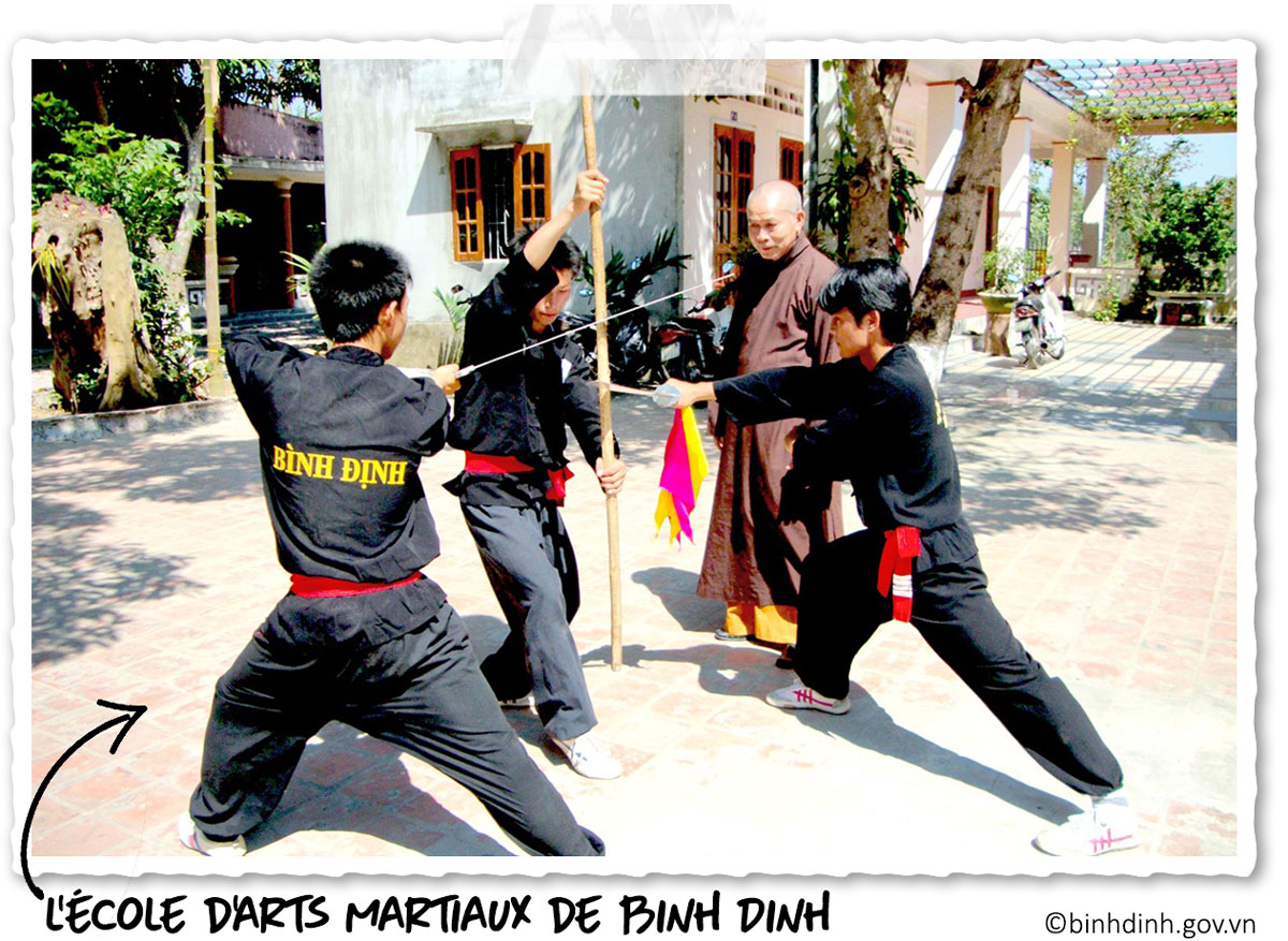 Les arts martiaux de l'école de Binh Dinh