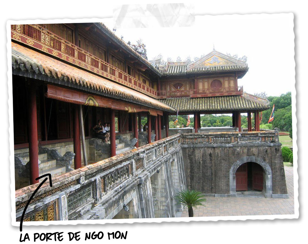 La porte Ngo Mon de la cité impériale de Hué
