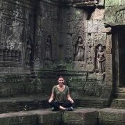 Gwendoline au Cambodge