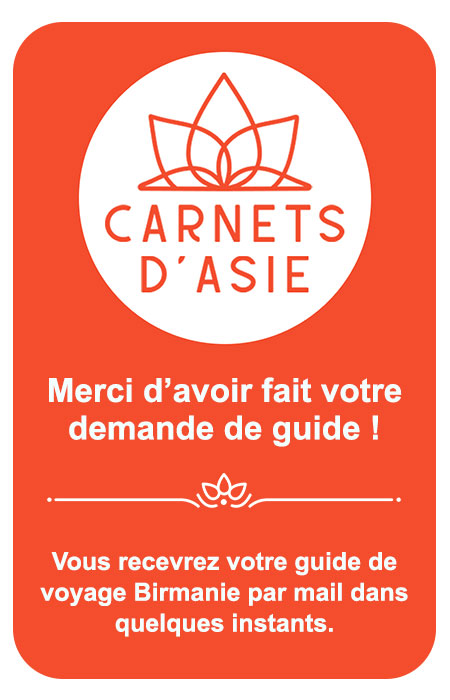 Remerciement guide Birmanie