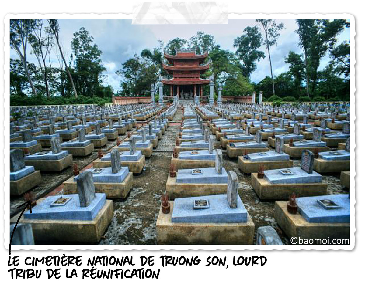 Le cimetière Truong Son